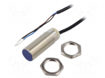 Sensor: inductive | OUT: PNP / NO | 0&divide;5mm | 10&divide;36VDC | M18 | 5m | IP67