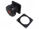 Connector: AC supply 3-phase | socket | female | 125A | 400VAC | IP67