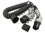 EMobility: cable | 1x0.5mm2,5x2.5mm2 | 480VAC | 16.63kW | IP44 | 4m | 20A