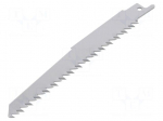 Hacksaw blade-set | wood,reciprocating saw,plastic | 150mm | 3pcs.