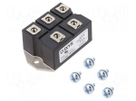 Bridge rectifier: three-phase | Urmax: 1.8kV | If: 90A | Ifsm: 750A