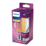 PHILIPS LED stikla 150W A67 E27 Silti balta 2700K caurspīdīga spuldze 8718699762377 929002055055