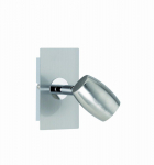 Trio-Lighting Michael 1-pc GU10 brushed steel virziena gaismeklis