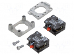 Contact block | NC + NC | -25&divide;70&deg;C | AC load @R: 3A/240VAC