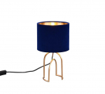 TRIO-Lighting Grace table lamp E14 blue gaismeklis