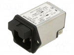 Connector: AC supply | socket | male | 10A | 250VAC | C14 (E) | 5220