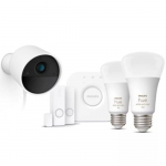 Philips Hue Entertainment Philips Hue Secure Camera WCA E27 set EU (1 camera, 1 bridge, 2 sensors, 2 bulbs) komplekts 929003562707 8720169192317