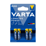 Patareisid, akusid ja laadijaid // AA, AAA ja muud suurused patareid, laadijad &ndash; saadaval tellimiseks // Bateria alkaliczna VARTA LR03 LONGLIFE 4szt./bl.