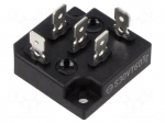 Bridge rectifier: three-phase | Urmax: 600V | If: 30A | Ifsm: 400A | THT