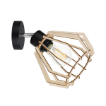 Uued tooted // SOLIN kinkiet, moc max. 1x60W, E27, czarny, drewno