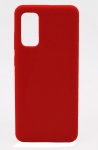 Back panel cover Evelatus Huawei P40 Premium Soft Touch Silicone Case Red