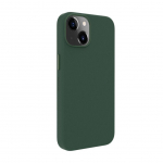 Back panel cover Evelatus Apple iPhone 14 Genuine Leather Case with MagSafe Dark Green