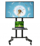 TV trolley stand Maclean, professional, on wheels, max 32-65", max 40kg, MC-739