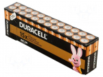 Battery: alkaline | AA | 1.5V | non-rechargeable | 24pcs | BASIC