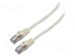 Patch cord | F/UTP | Cat: 6 | RJ45 plug,both sides | stranded | CCA | 10m