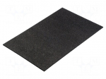 Conductive foam | ESD | L: 555mm | W: 355mm | Thk: 6mm | polyurethane