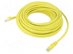 Patch cord | U/UTP | Cat: 6 | RJ45 plug,both sides | stranded | CCA | 15m