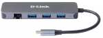 D-Link 5-in-1 USB-C Hub with Gigabit Ethernet/Power Delivery