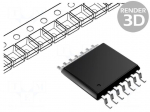 IC: digital potentiometer | 20k&Omega; | serial,SPI | 10bit | TSSOP14 | SMD