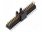 Connector: pin strips | socket | male | PIN: 40 | vertical | SMT | 1.27mm