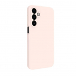 Back panel cover Evelatus Samsung Galaxy A16 5G Premium Magnetic Soft Touch Silicone Case Pink Sand