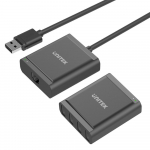 UNITEK Y-2516 interface hub USB 2.0 480 Mbit/s Black