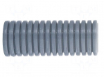 Protective tube | Size: 29 | polyamide | grey | Polyamide-Conduit