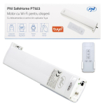 PNI SafeHome PT923 WiFi smart motor for curtains, drapes, curtains PNI SafeHome PT923 WiFi, with remote control included, controlled with Tuya Smart app