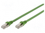 Patch cord | S/FTP | Cat: 6a | RJ45 plug,both sides | stranded | Cu | 2m