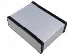 Enclosure: with panel | 1455 | X: 165mm | Y: 120mm | Z: 51.5mm | aluminium