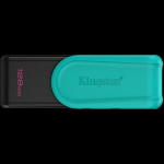 Kingston  128GB Portable USB 3.2 Gen 1 DataTraveler Exodia S (Black/Turquoise)