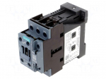 Contactor: 3-pole | NO x3 | Auxiliary contacts: NO + NC | 24VDC | 9A