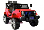 M&auml;nguala | PC | Konsoolid | Tarvikud // Laste elektris&otilde;idukid // Auto na Akumulator S2388 Pilot Światła LED Radio Jeep Czerwony 4x45W