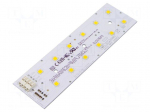 LED strip | W: 49.5mm | L: 172.2mm | No.of diodes: 12 | CRImin: 70 | 4000K