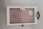 Back panel cover Guess SALE OUT. GUHCP13XPSATPP iPhone 13 Pro Max 6,7" r&oacute;żowy/pink hardcase SaffianoTriangle Logo Cardslot DIRTY PACKAGING | DIRTY PACKAGING
