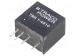 Converter: DC/DC | 1W | Uin: 36&divide;75V | 3.3VDC | Iout: 300mA | SIP | 2.1g
