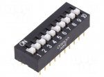 Switch: DIP-SWITCH | Poles number: 10 | ON-OFF | 0.025A/24VDC | Pos: 2