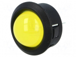 Indicator: LED | prominent | Cutout: &Oslash;25.65mm | for PCB | plastic