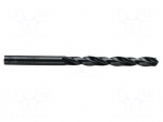 Drill bit | for metal | &Oslash;: 8.9mm | L: 125mm | high speed steel