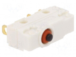 Microswitch SNAP ACTION | without lever | SPDT | 0.5A/250VAC | Pos: 2