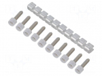 Screw bridge | terminals: 10 | 10mm