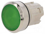 Switch: push-button | Stabl.pos: 1 | 22mm | green | IP67 | Pos: 2 | &Oslash;22mm