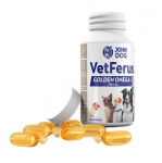JOHN DOG VetFerus Golden Fish Oil - supplements for dogs and cats &ndash; 30