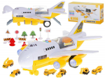 RoGer Transporter Airplane With 6 Construction Vehicles
