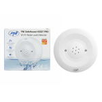 PNI SafeHouse HS527 PRO flood sensor detector with Wi-Fi, 80dB sound alarm, built-in speaker, for flooding and dripping, compatible with the Tuya application