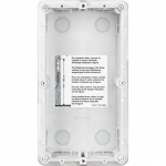 Flush-mounting box 2 modules