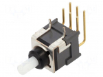 Switch: push-button | Pos: 2 | DPDT | 0.01A/28VAC | 0.01A/28VDC | 500M&Omega;
