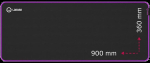 Mouse pad Lorgar Main 319 Black/Purple