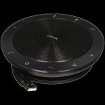 JABRA SPEAK 510 + MS Speakerphone for UC & BT plus Bundle LINK 370, USB Conference solution, 360-degree-microphone, Plug&Play, mute and volume button, Wideband, Bluetooth, Microsoft optimized. Version B: incl. Smart Button activated via JABRA Direct