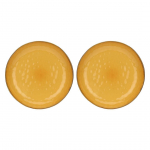Set of 2 Concerto Ocra Round Bowls - Yellow, 30 cm